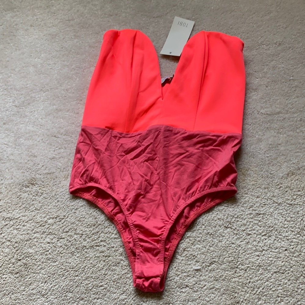 Tobi Hot Pink Bodysuit